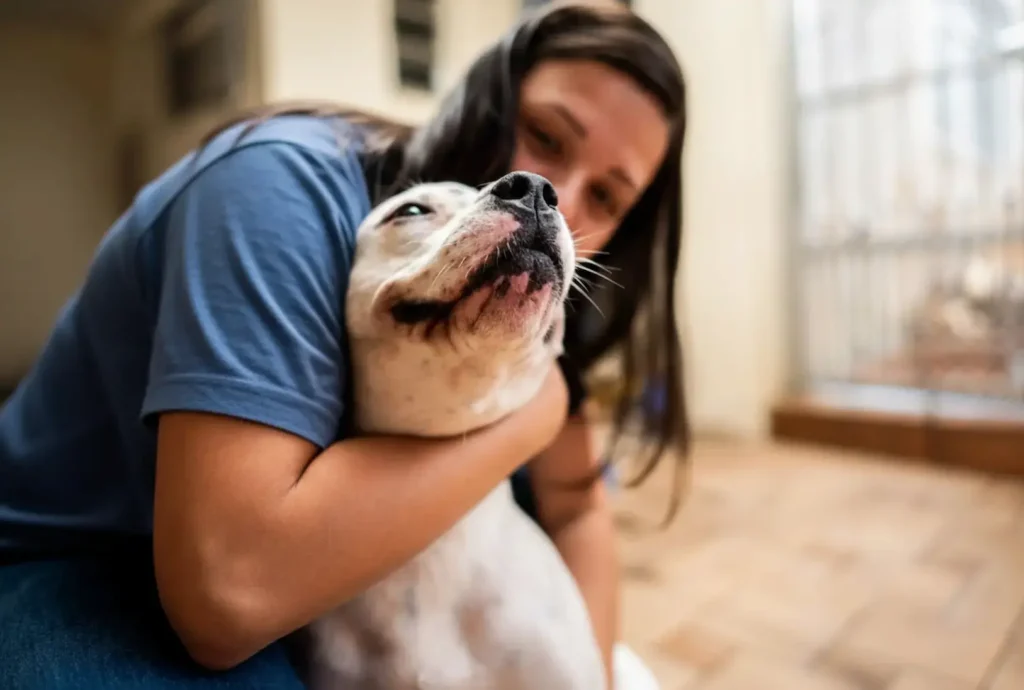 Compassionate support for a family and their dog